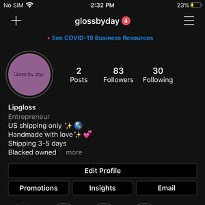 Lipgloss 2for$5 $3 for one